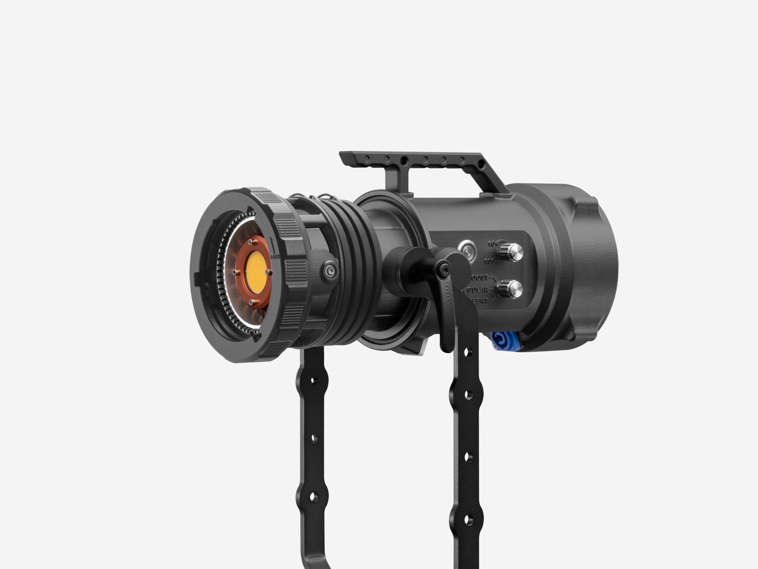 Maxima 3 MKII con el anillo de bloqueo Bowens específico instalado